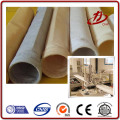 Glass fiber PTFE dipping and membrane treatment filter bag